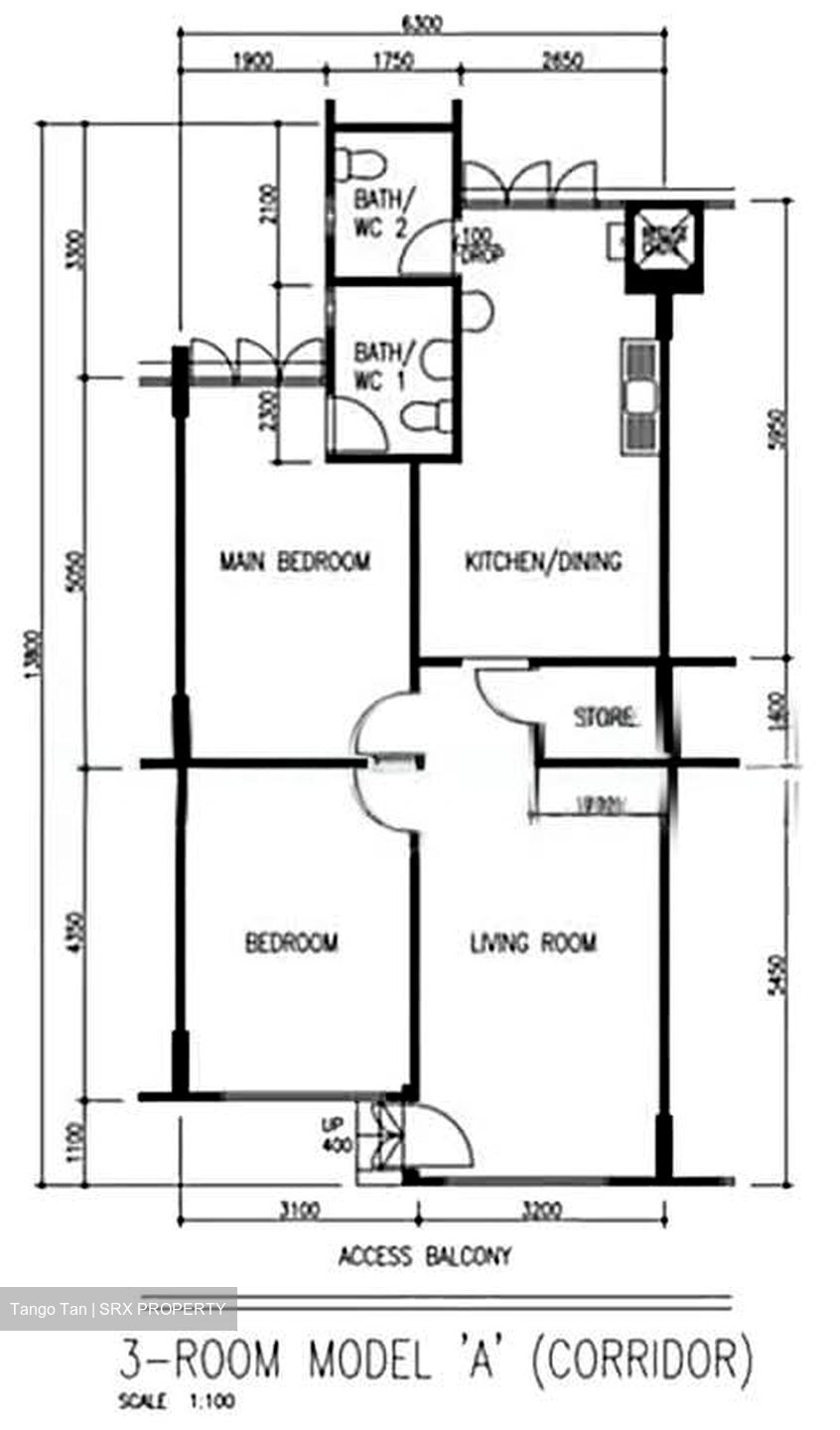 Blk 4 Teck Whye Heights I (Choa Chu Kang), HDB 3 Rooms #577528821